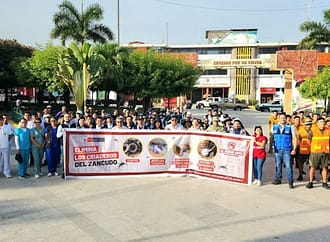 Amazonas combate el dengue: eliminan más de 5 toneladas de criaderos de zancudos en Bagua Grande e Imaza